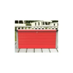 Coffre De Rangement En Métal Rouge 750L Patio Box 1,06m² TRIMETALS 12 Coffre De Rangement En Métal Rouge 750L Patio Box 1,06m² TRIMETALS -Jardin Extérieur coffre de rangement en metal rouge 750l patio box 106m trimetals 4