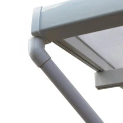 Descentes De Gouttières Blanches Pour Toit De Terrasse X-METAL -Jardin Extérieur descentes de gouttieres blanches pour toit de terrasse x metal 2