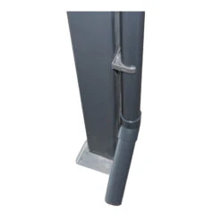 Descentes De Gouttières Grises Pour Toit De Terrasse X-METAL -Jardin Extérieur descentes de gouttieres grises pour toit de terrasse x metal 5