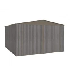 Garage 1 Voiture En Métal 17,47m² Imitation Bois Vieilli -Jardin Extérieur garage 1 voiture en metal 1747m imitation bois vieilli 4