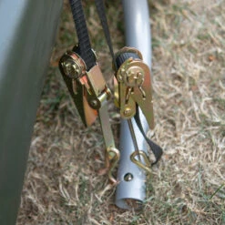 Garage Démontable 18,3m² à Toit Arrondi En Acier Et Polyéthylène Vert – Shelter Logic 11 Garage Démontable 18,3m² à Toit Arrondi En Acier Et Polyéthylène Vert – Shelter Logic -Jardin Extérieur garage demontable 183m a toit arrondi en acier et polyethylene vert shelter logic 3