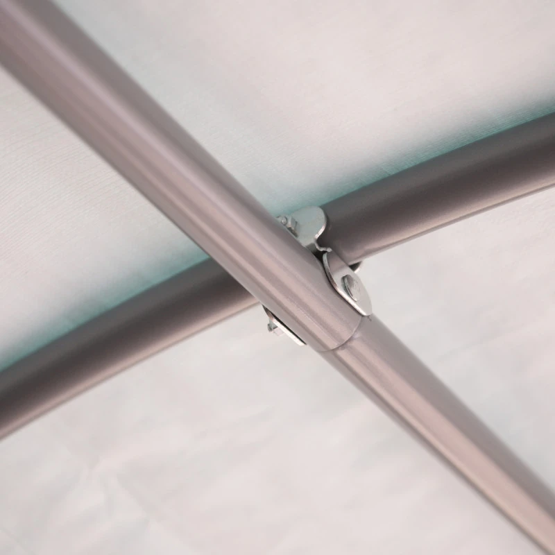 Garage Démontable 18,3m² à Toit Arrondi En Acier Et Polyéthylène Vert – Shelter Logic 8 Garage Démontable 18,3m² à Toit Arrondi En Acier Et Polyéthylène Vert – Shelter Logic – Image 6