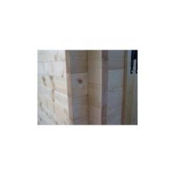 Garage En Bois Massif 21,7m² - Madriers 42mm -Jardin Extérieur garage en bois massif 217m madriers 42mm 5