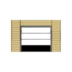 Garage Torino 20,91m² Avec Porte Sectionnelle Motorisée Madriers 28mm SOLID -Jardin Extérieur garage torino 2091m avec porte sectionnelle motorisee madriers 28mm solid 3