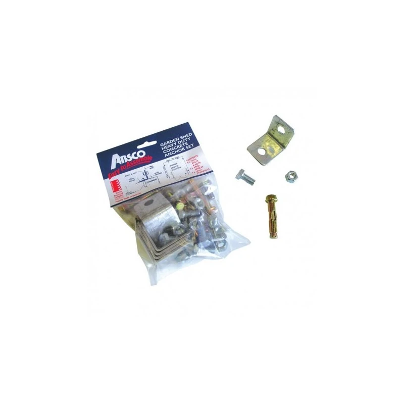 Kit D'ancrage Pour Abris Et Garages En Métal 3 Kit D'ancrage Pour Abris Et Garages En Métal