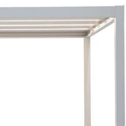 Kit éclairage 3 Lames Blanches LEDS 3m + Télécommande Pour Pergola Ombrea -Jardin Extérieur kit eclairage 2 lames blanches leds 3m telecommande pour pergola ombrea 2