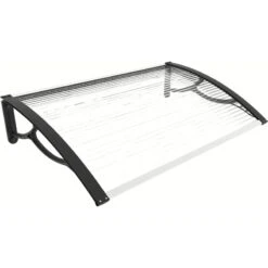 Marquise De Porte Et Fenêtre 120x80cm En Polycarbonate 4mm – HABRITA 8 Marquise De Porte Et Fenêtre 120x80cm En Polycarbonate 4mm – HABRITA -Jardin Extérieur marquise de porte et fenetre 120x80cm en polycarbonate 4mm habrita 2