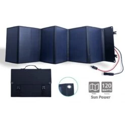 Panneau Solaire Pliant 120W Sunpower Izywatt – Orium