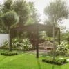 Pergola Bioclimatique Autoportante En Alu Anthracite 3x3m Ombrea -Jardin Extérieur pergola bioclimatique autoportante en alu anthracite 3x3m ombrea