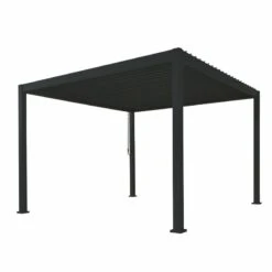 Pergola Bioclimatique Autoportante En Alu Anthracite 3x3m Ombrea 11 Pergola Bioclimatique Autoportante En Alu Anthracite 3x3m Ombrea -Jardin Extérieur pergola bioclimatique autoportante en alu anthracite 3x3m ombrea 3