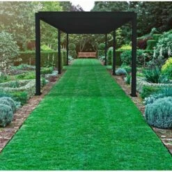 Pergola Bioclimatique Autoportante En Alu Anthracite 3x6m Ombrea -Jardin Extérieur pergola bioclimatique autoportante en alu anthracite 3x6m ombrea 2