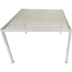 Pergola Bioclimatique Autoportante En Alu Blanc 3x3m Ombrea 13 Pergola Bioclimatique Autoportante En Alu Blanc 3x3m Ombrea -Jardin Extérieur pergola bioclimatique autoportante en alu blanc 3x3m ombrea 5