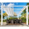 Pergola En Aluminium Blanc 350x350cm Florida – PARAGON OUTDOOR -Jardin Extérieur pergola en aluminium blanc 350x350cm florida paragon outdoor