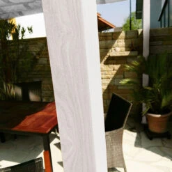 Pergola En Aluminium Blanc 350x350cm Florida – PARAGON OUTDOOR -Jardin Extérieur pergola en aluminium blanc 350x350cm florida paragon outdoor 5