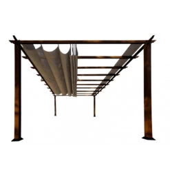 Pergola En Aluminium Marron Foncé 350x505cm Florence – PARAGON OUTDOOR 8 Pergola En Aluminium Marron Foncé 350x505cm Florence – PARAGON OUTDOOR -Jardin Extérieur pergola en aluminium marron fonce 350x505cm florence paragon outdoor 1