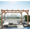 Pergola En Bois Lamellé-collé 300x300cm Sitges – Maderland