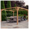 Pergola En Bois Lamellé-collé 300x300cm Tarragona – Maderland 1 Pergola En Bois Lamellé-collé 300x300cm Tarragona – Maderland -Jardin Extérieur pergola en bois lamelle colle 300x300cm tarragona maderland
