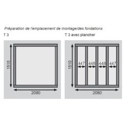 Petit Abri De Jardin En Bois 3,26m² Merseburg 3 - Karibu -Jardin Extérieur petit abri de jardin en bois 326m merseburg 3 karibu 3