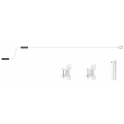 Store Banne Motorisé 350x250cm EASY Toile Polyester Beige - X-METAL -Jardin Extérieur store banne motorise 350x250cm easy toile polyester beige x metal 2