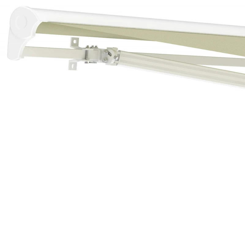 Store Banne Motorisé 395x300cm DECO Toile Polyester Beige - X-METAL 7 Store Banne Motorisé 395x300cm DECO Toile Polyester Beige - X-METAL – Image 5