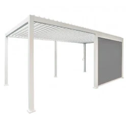 Store Latéral Blanc 400cm Pour Pergola Bioclimatique En Alu Ombrea 10 Store Latéral Blanc 400cm Pour Pergola Bioclimatique En Alu Ombrea -Jardin Extérieur store lateral blanc 400cm pour pergola bioclimatique en alu ombrea 2