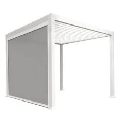 Store Latéral Blanc 400cm Pour Pergola Bioclimatique En Alu Ombrea 11 Store Latéral Blanc 400cm Pour Pergola Bioclimatique En Alu Ombrea -Jardin Extérieur store lateral blanc 400cm pour pergola bioclimatique en alu ombrea 3
