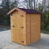 Toilettes Sèches En Bois Massif Certifié - Panneaux 16mm + Plancher -Jardin Extérieur toilettes seches en bois massif certifie panneaux 16mm plancher