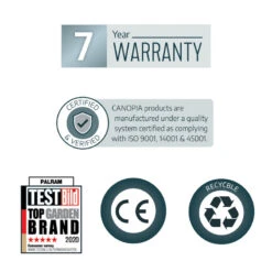 Toit De Terrasse 224x448cm En Aluminium Blanc Et Polycarbonate 6mm SIERRA - Canopia By Palram 11 Toit De Terrasse 224x448cm En Aluminium Blanc Et Polycarbonate 6mm SIERRA - Canopia By Palram -Jardin Extérieur toit de terrasse 224x448cm en aluminium blanc et polycarbonate 6mm sierra palram 3