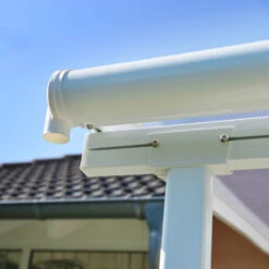 Toit De Terrasse 224x448cm En Aluminium Blanc Et Polycarbonate 6mm SIERRA - Canopia By Palram 13 Toit De Terrasse 224x448cm En Aluminium Blanc Et Polycarbonate 6mm SIERRA - Canopia By Palram -Jardin Extérieur toit de terrasse 224x448cm en aluminium blanc et polycarbonate 6mm sierra palram 5