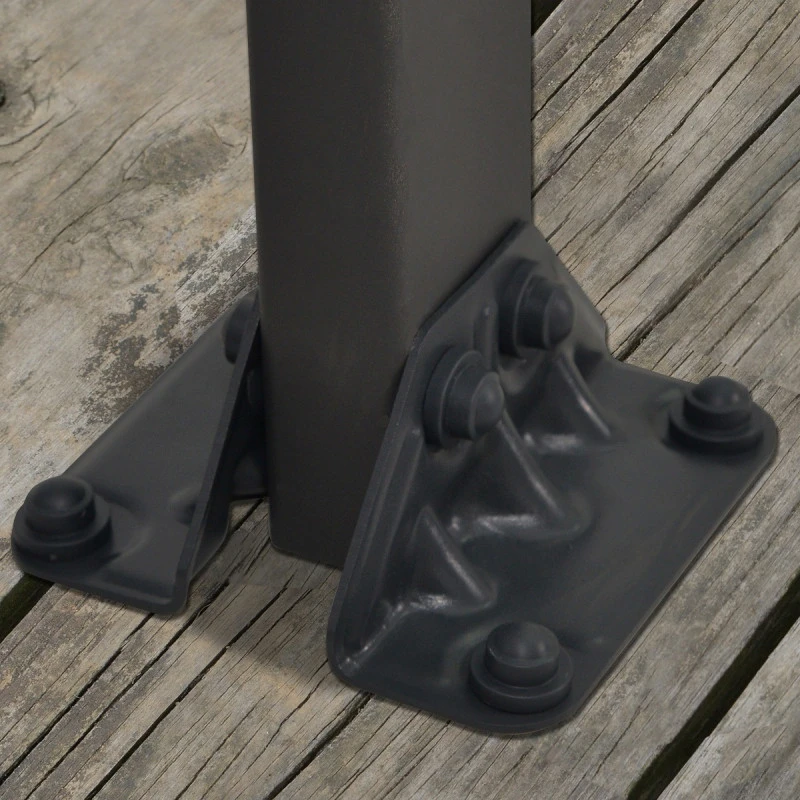 Toit De Terrasse 300x730cm En Aluminium Gris Et Polycarbonate 8mm FERIA - Canopia By Palram 6 Toit De Terrasse 300x730cm En Aluminium Gris Et Polycarbonate 8mm FERIA - Canopia By Palram – Image 4