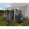Toit De Terrasse En Aluminium Blanc 3x7,30m + PC 16mm Olympia - Palram - Canopia 1 Toit De Terrasse En Aluminium Blanc 3x7,30m + PC 16mm Olympia - Palram - Canopia -Jardin Extérieur toit de terrasse en aluminium blanc 3x730m pc 16mm olympia palram