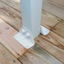 Toit De Terrasse En Aluminium Blanc 3x8,51m + PC 16mm Olympia - Palram - Canopia -Jardin Extérieur toit de terrasse en aluminium blanc 3x851m pc 16mm olympia palram 4