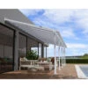 Toit De Terrasse En Aluminium Blanc 3x9,71m + PC 16mm Olympia - Palram - Canopia -Jardin Extérieur toit de terrasse en aluminium blanc 3x971m pc 16mm olympia palram