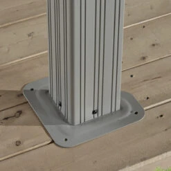 Tonnelle De Jardin Messina 298x363cm En Aluminium Thermolaqué Champagne– SOJAG -Jardin Extérieur tonnelle de jardin messina 298x363cm en aluminium thermolaque champagne sojag 3