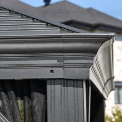 Tonnelle De Jardin Mykonos 299x364cm En Aluminium Thermolaqué – SOJAG -Jardin Extérieur tonnelle de jardin mykonos 299x364cm en aluminium thermolaque sojag 3