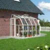 Véranda En PVC Et Polycarbonate Transparent 200x262cm Sun Room - Canopia By Palram -Jardin Extérieur veranda 200x262cm en resine de pvc et polycarbonate rion sun room