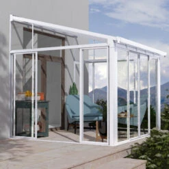 Véranda 300x305cm En Aluminium Blanc Et Polycarbonate 8mm Sanremo - Canopia By Palram 11 Véranda 300x305cm En Aluminium Blanc Et Polycarbonate 8mm Sanremo - Canopia By Palram -Jardin Extérieur veranda 300x425cm en aluminium blanc et polycarbonate 8mm sanremo palram canopia 3