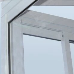 Véranda 300x546cm En Alu Blanc Et Polycarbonate 8mm Sanremo - Palram - Canopia -Jardin Extérieur veranda 300x546cm en alu blanc et polycarbonate 8mm sanremo palram 5