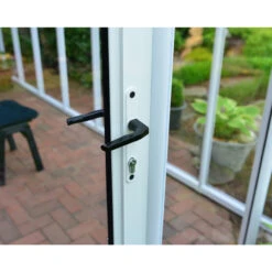 Véranda En PVC Et Polycarbonate Transparent 200x448cm Sun Room - Canopia By Palram -Jardin Extérieur veranda en pvc et polycarbonate transparent 200x448cm sun room rion 4