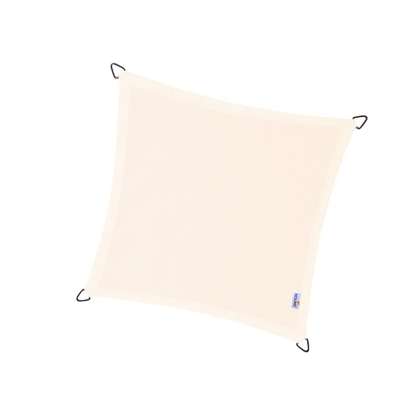 Voile D'ombrage Carrée Dreamsail 400x400cm Blanc Imperméable – NESLING 3 Voile D'ombrage Carrée Dreamsail 400x400cm Blanc Imperméable – NESLING