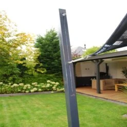 Voile D'ombrage Triangle Coolfit 360x360x360m Noir - NESLING 9 Voile D'ombrage Triangle Coolfit 360x360x360m Noir - NESLING -Jardin Extérieur voile d ombrage triangle coolfit 360x360x360m noir nesling 3